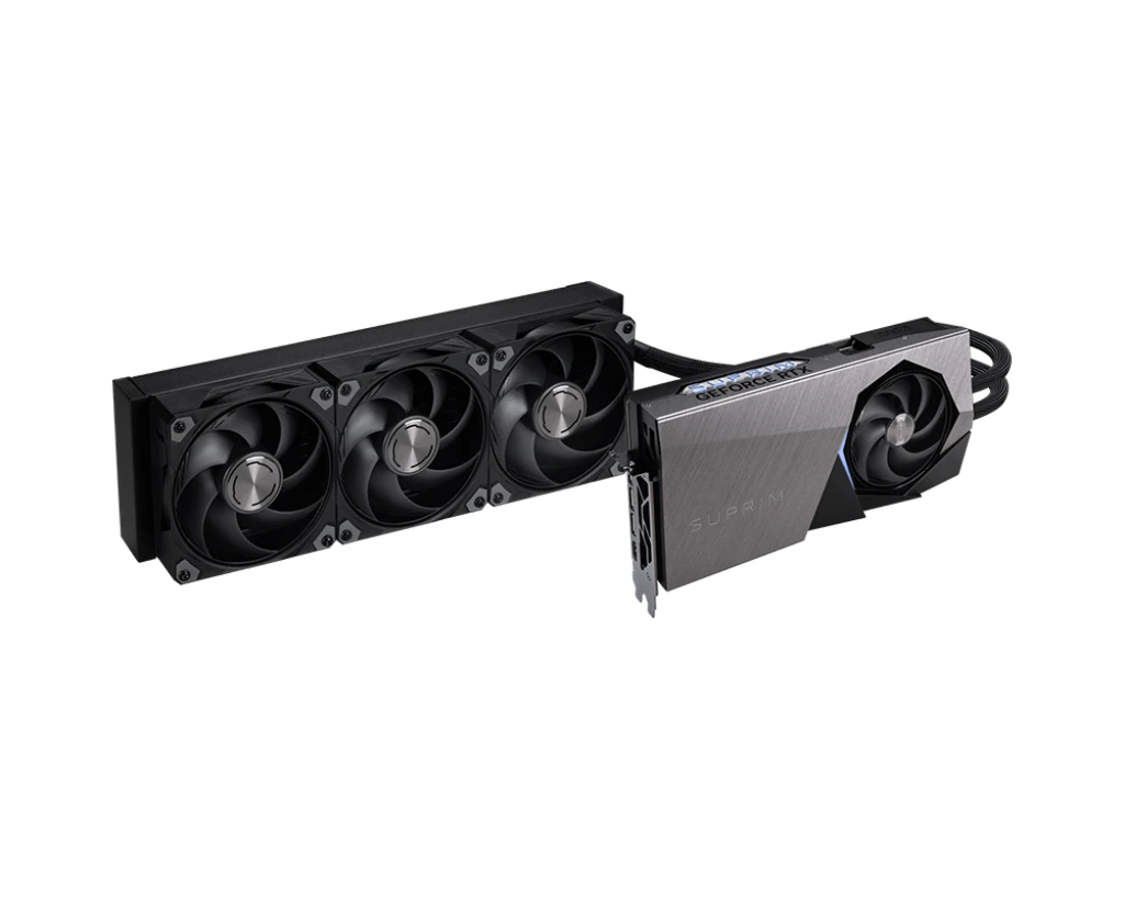 MSI GeForce RTX 5090 32G SUPRIM LIQUID SOC | NVIDIA | 32 GB | GeForce RTX 5090 | GDDR7 | HDMI ports quantity 1 | PCI Express Gen 5x 16