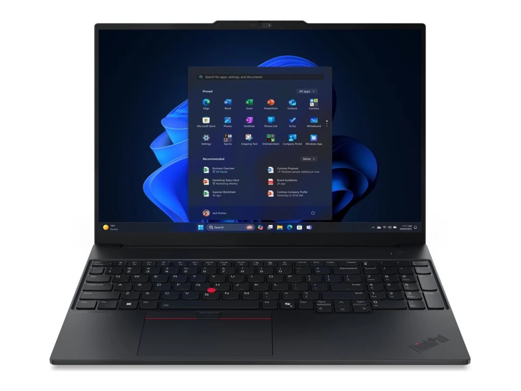 Lenovo ThinkPad E16 G3 AMD | Black | 16 " | IPS | WUXGA | 1920 x 1200 pixels | Anti-glare | AMD Ryzen 7 | 250 | 32 GB | SO-DIMM DDR5 | Solid-state drive capacity 512 GB | AMD Radeon 780M Graphics | Windows 11 Pro | 802.11ax | Bluetooth version 5.3 | Keyboard language Nordic | Keyboard backlit | Warranty 36 month(s) | Battery warranty 12 month(s)