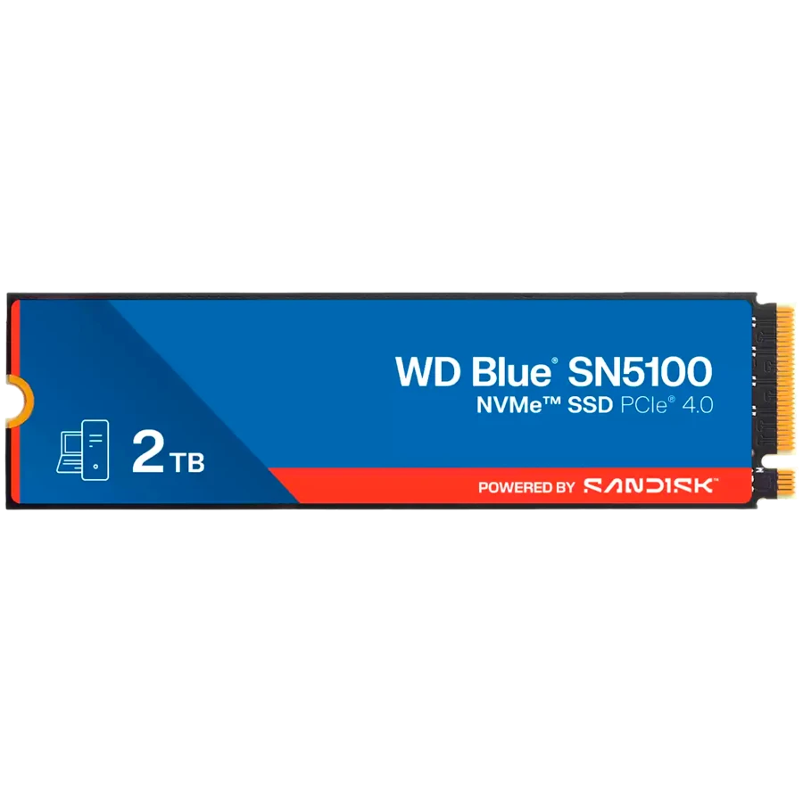 SSD WD Blue SN5100 (M.2, 2TB, PCIE GEN 4.0 x4 NVMe)
