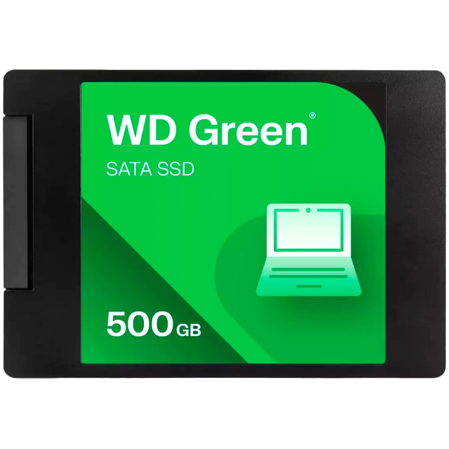 SSD WD Green (2.5'', 500GB, SATA 6Gb/s)