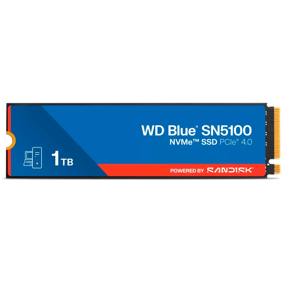 SSD WD Blue SN5100 (M.2, 1TB, PCIE GEN 4.0 x4 NVMe)
