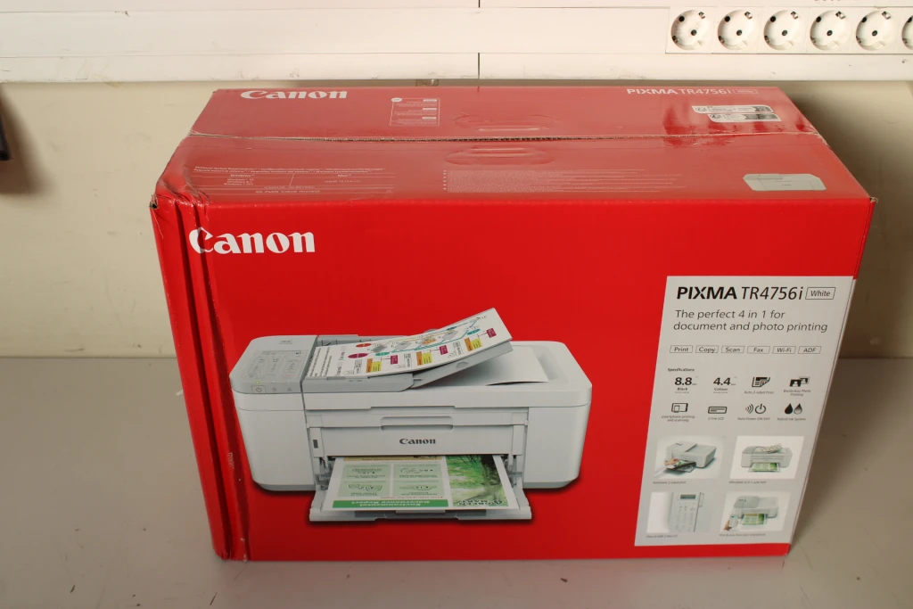 SALE OUT. Canon IJ MFP PIXMA TR4756i WH EUR White | Canon PIXMA TR4756i | Inkjet | Colour | Multifunction printer | A4/Legal | Wi-Fi | White | DAMAGED PACKAGING