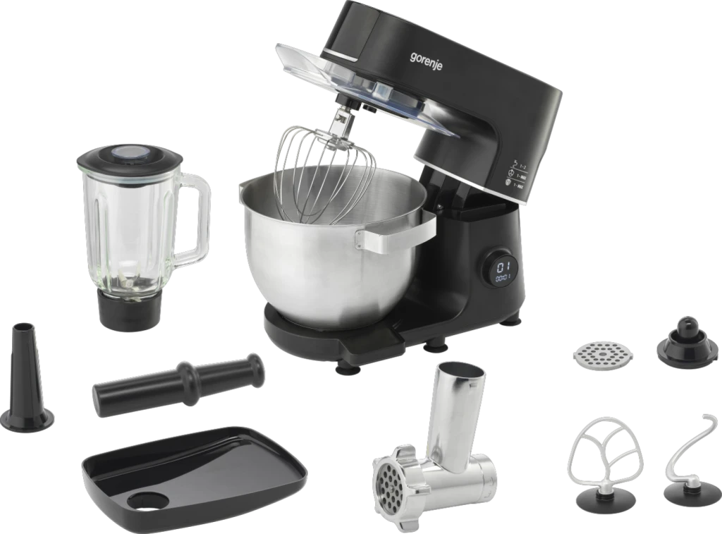 Gorenje | Kitchen Machine | MMC1000SCB | 1000 W | Number of speeds 12 | Bowl capacity 6 L