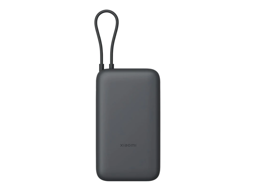 Xiaomi Power Bank 20000mAh (Integrated Cable) | 20000 mAh | Dark Gray