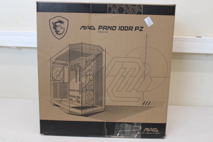 SALE OUT. MSI MAG PANO 100R PZ | MSI | MAG PANO 100R PZ | Side window | Black | Mid-Tower | DAMAGED PACKAGING | Power supply included No | ATX