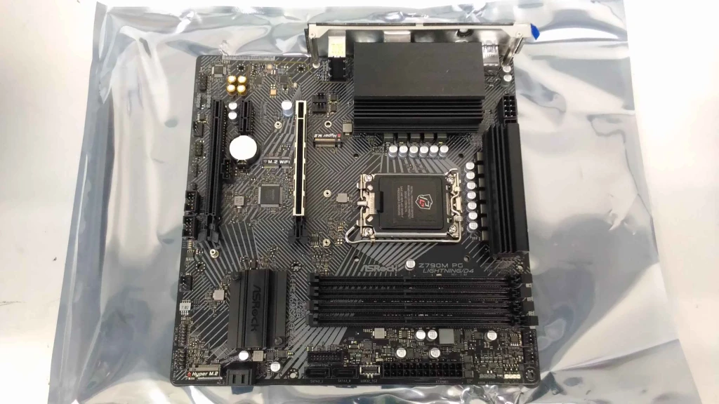 SALE OUT. ASRock INTEL Z790M/4DDR4/4SATA3 | ASRock Z790M PG LIGHTNING/D4 | Processor family Intel | Processor socket LGA1700 | DDR4 DIMM | Supported hard disk drive interfaces SATA, M.2 | Number of SATA connectors 4 | USED, REFURBISHED, WITHOUT ORIGINAL PACKAGING AND ACCESSORIES, ONLY BACKPANEL INCLUDED