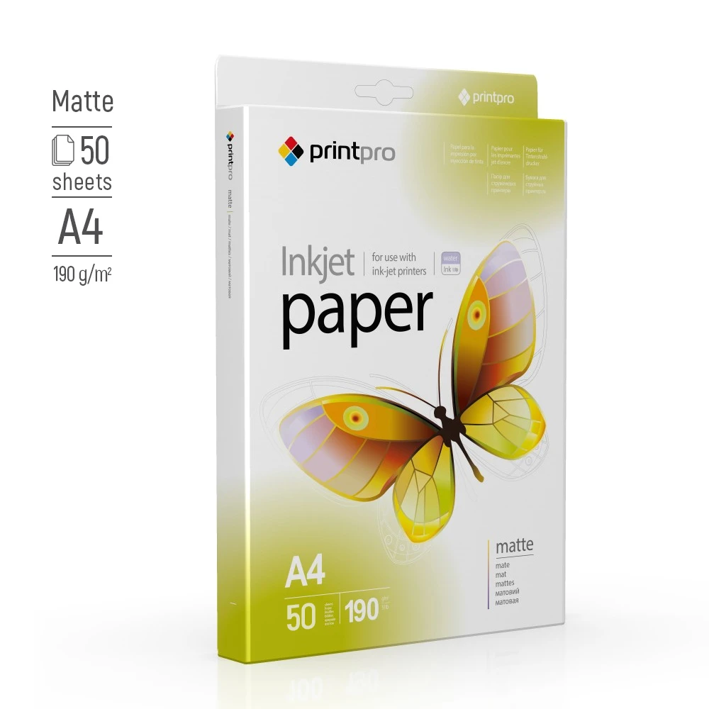 ColorWay Photo Paper, 50 sheets | 190 g/m² | A4 | Matte