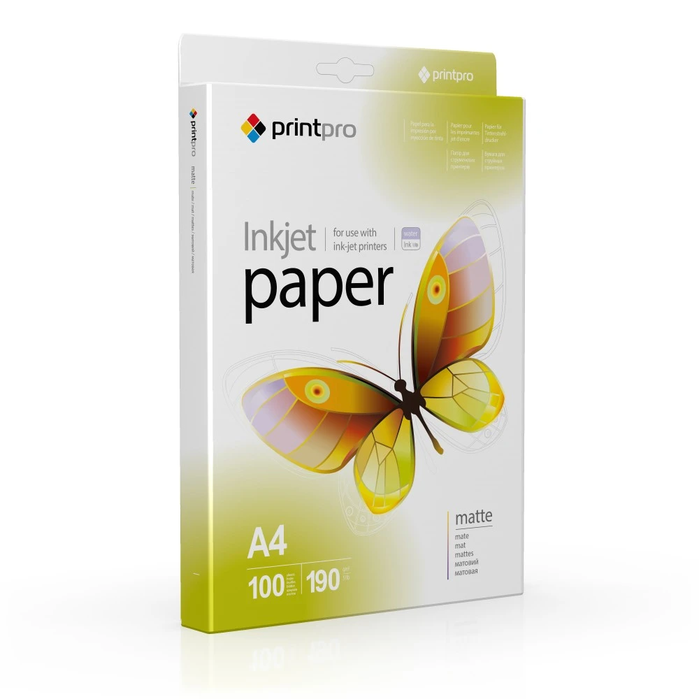 ColorWay PrintPro Photo Paper, 100 sheets | 190 g/m² | A4 | Matte