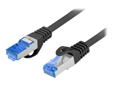 Lanberg Patch cable - CAT 6a | RJ-45 - male | RJ-45 - male | RJ-45 - male to RJ-45 - male | 1 m