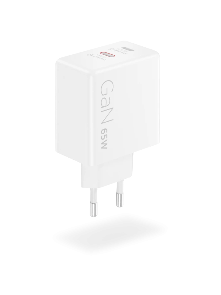 Lenovo Dual USB-C 65W GaN Charger | USB-C | 65 W | Charger