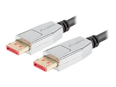 Lanberg DisplayPort M/M Cable 20 PIN V1.4 8K 60HZ | CA-DPDP-20CU-0010-BK | 1 m