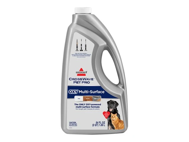 Bissell | CrossWave Pet Pro Oxy Multi-surface formula Cleaning Solution, 2 L