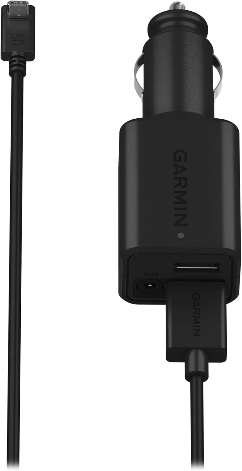 Garmin | USB-C vehicle connection cable with additional USB