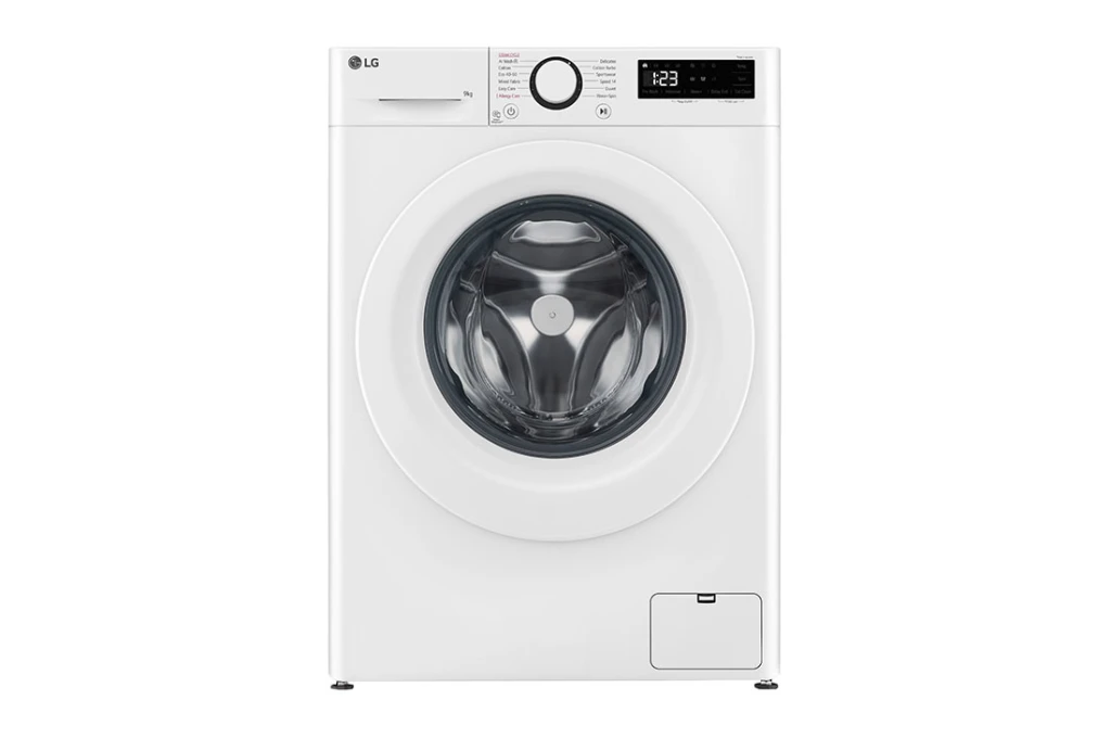 LG F4WR509SWW Washing machine, A, Front loading, Washing capacity 9 kg, Depth 55 cm, 1400 RPM, White | LG
