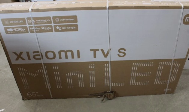 SALE OUT. Xiaomi TV S Mini 2025 65" (3840 x 2160) | Xiaomi | TV | S Mini LED 2025 | 65 | Smart TV | Google TV | UHD | Black | DAMAGED PACKAGING