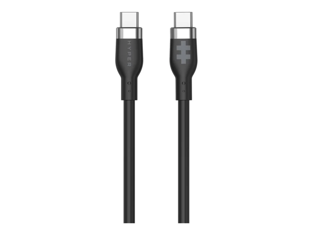 Hyper HyperJuice USB-C Silicone Charging Cable | HJ4011BKGL