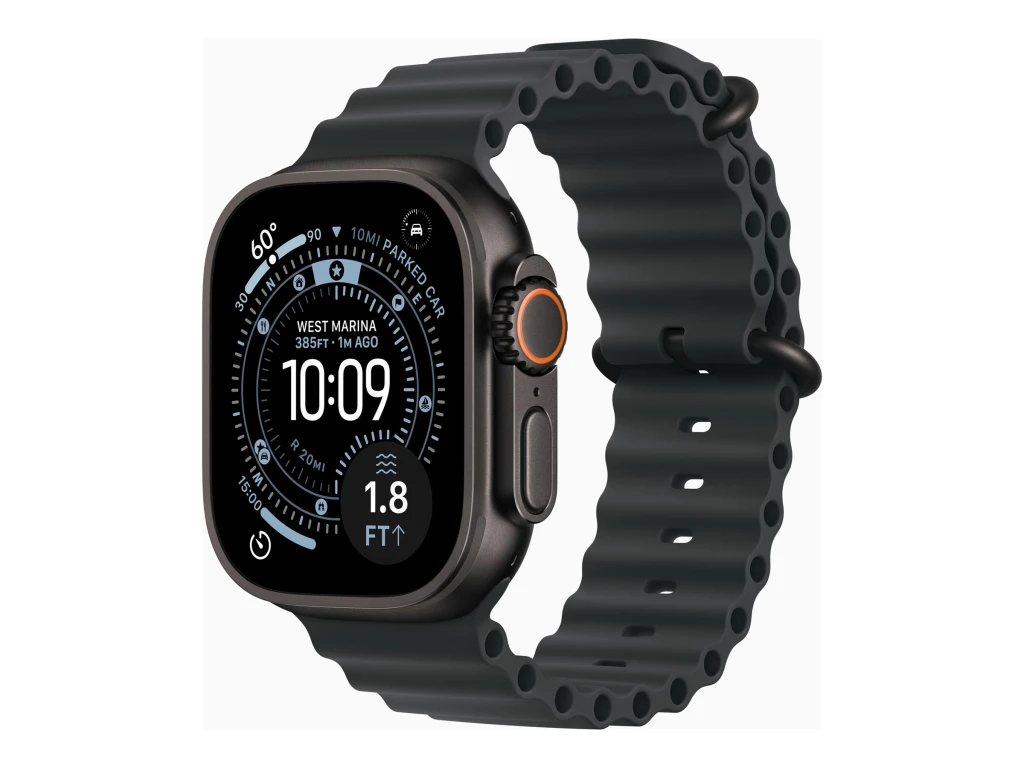 Apple Watch Ultra 3 | Smart watch | GPS (satellite) | LTPO OLED Always-On Retina display | Black Titanium