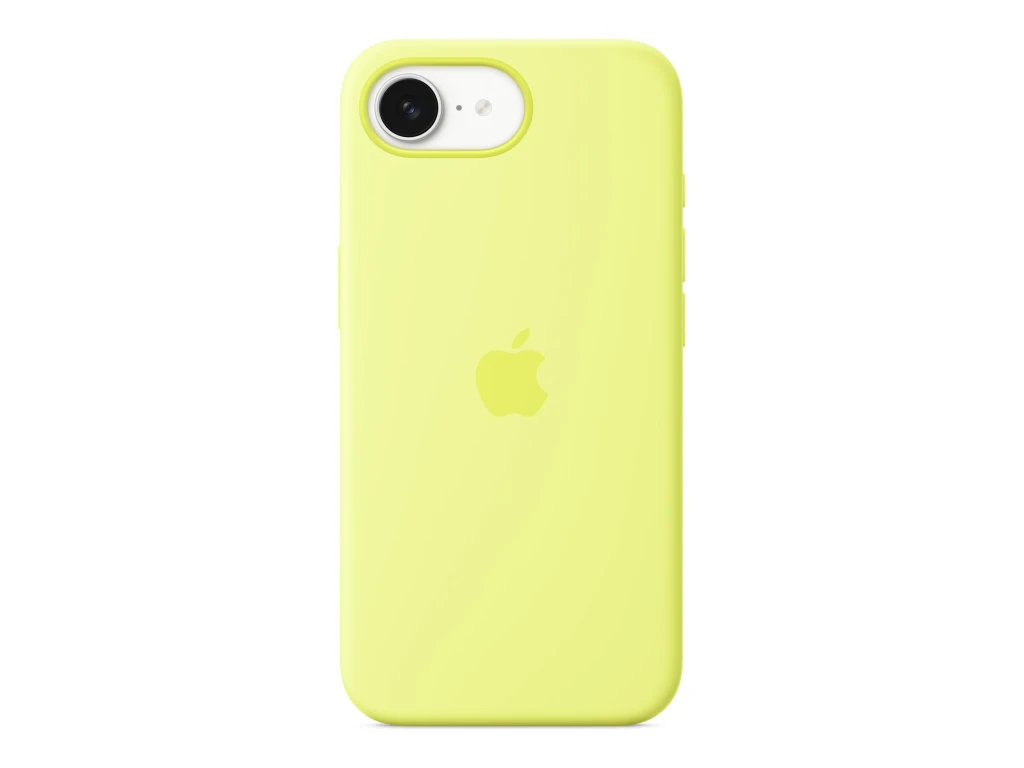 Apple iPhone 16e Silicone Case – Neon Yellow | Apple