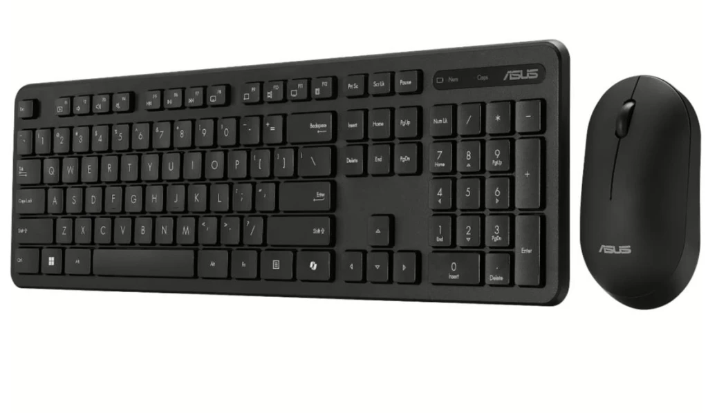 KEYBOARD +MOUSE WRL OPT. CW100/BLACK 90XB0700-BKM0V0 ASUS