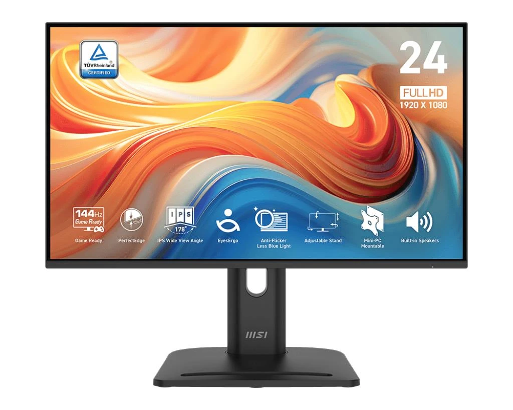 LCD Monitor|MSI|PRO MP245PG E14|23.8"|Business|Panel IPS|1920x1080|16:9|144 Hz|1 ms|Speakers|PROMP245PGE14