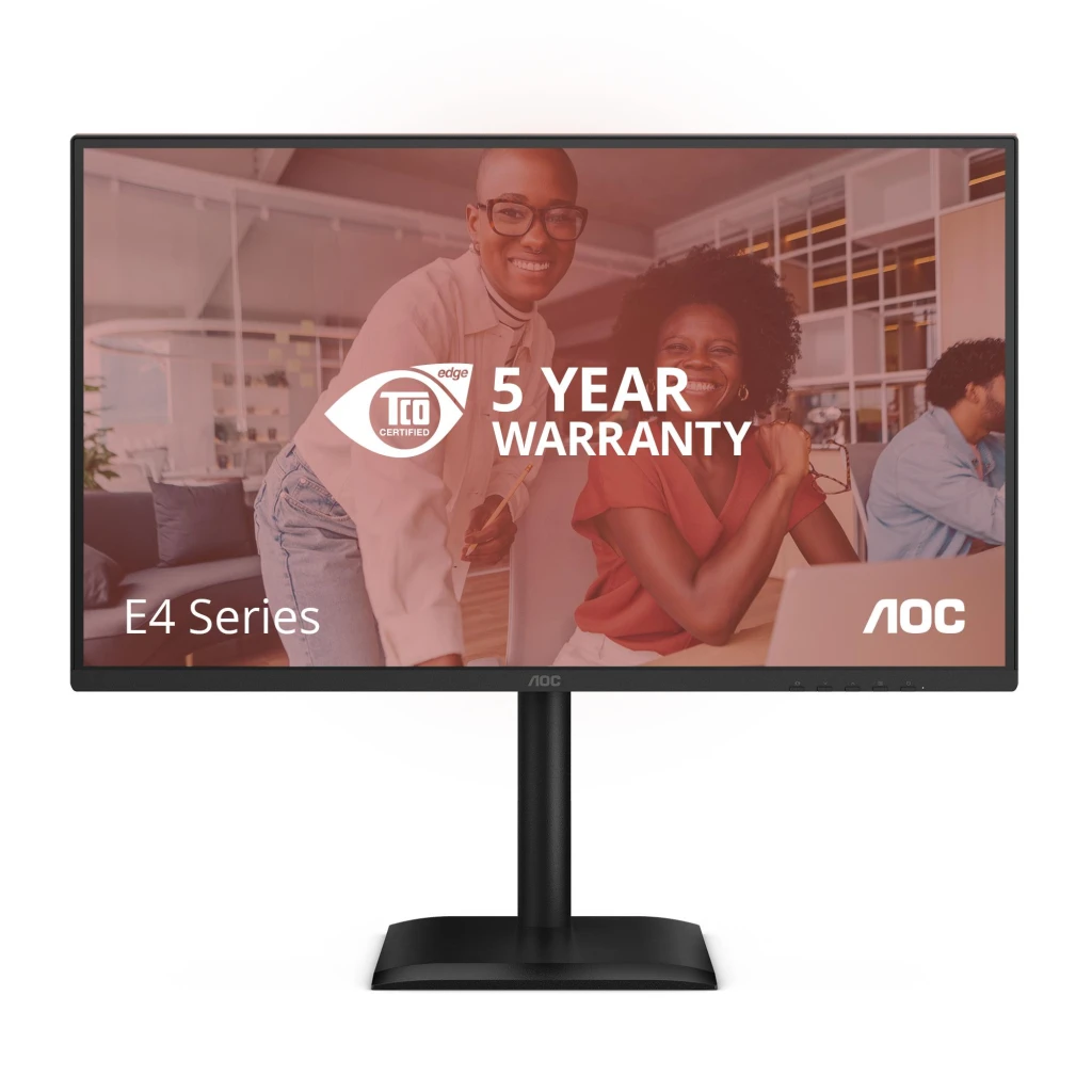AOC 27E4U PC lamekuvar 68,6 cm (27") 1920 x 1080 pikslit Full HD LED Must