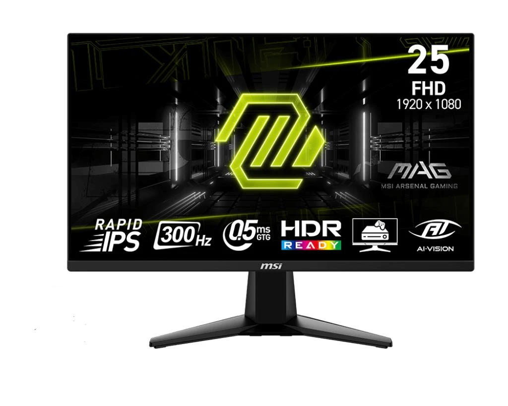 LCD Monitor|MSI|24.5 "|1920x1080 pixels|Full HD|Native aspect ratio 16:9|LCD|Flat|MAG255XF