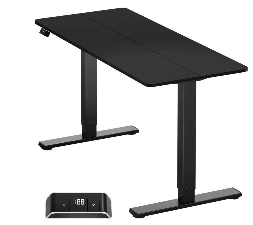 DESK MOTORISED/BLACK WDT221E-B ONKRON