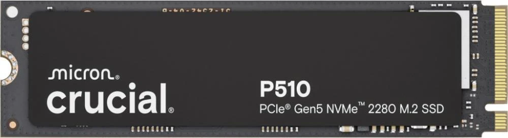 SSD|CRUCIAL|P510|2TB|M.2|PCIe Gen5|NVMe|TLC|Write speed 8700 MBytes/sec|Read speed 10000 MBytes/sec|TBW 1200 TB|CT2000P510SSD8