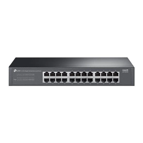 TP-Link LS1024G võrgulüliti Mittejuhitav Gigabit Ethernet (10/100/1000) Must