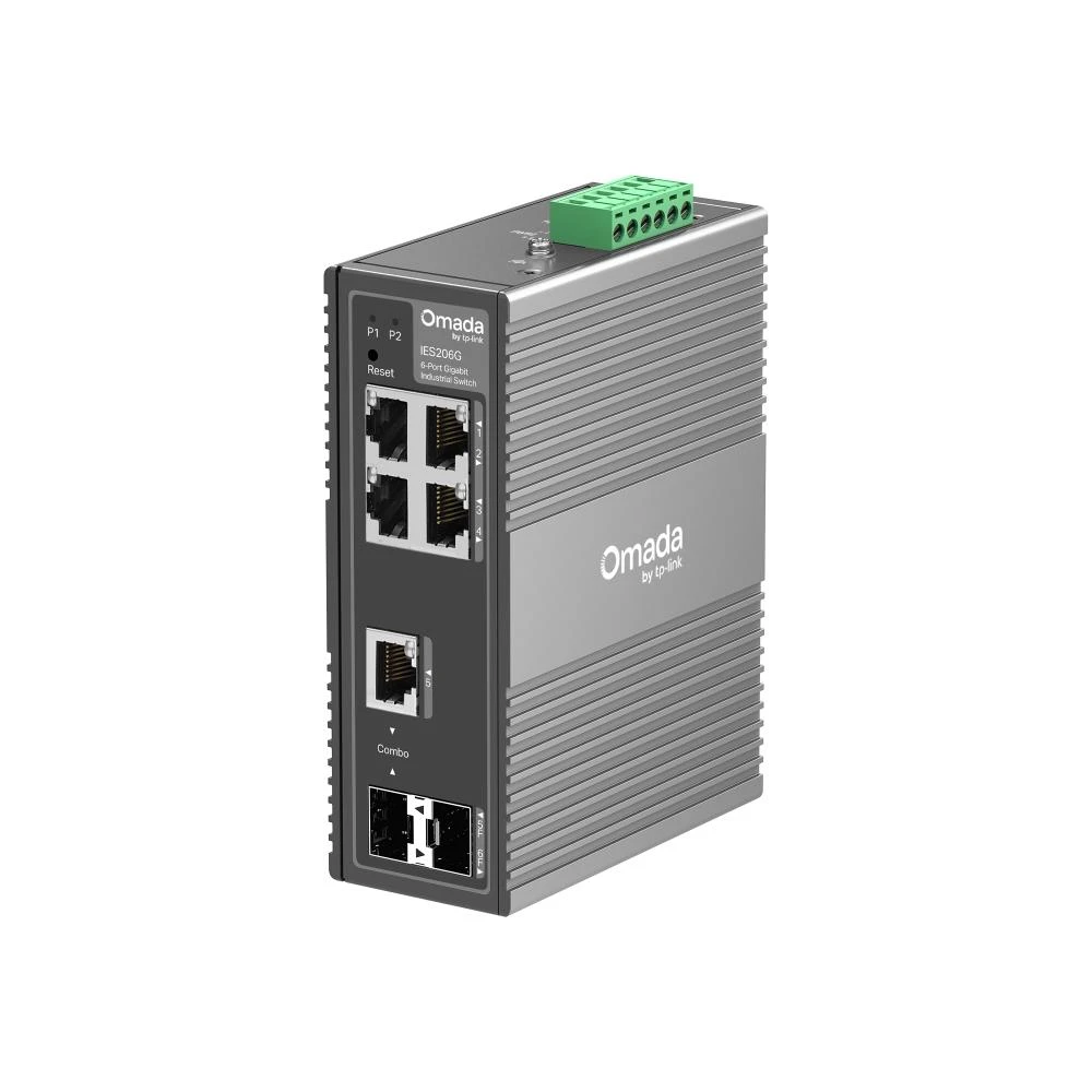 TP-Link Omada IES206G võrgulüliti Juhitav Gigabit Ethernet (10/100/1000) Must