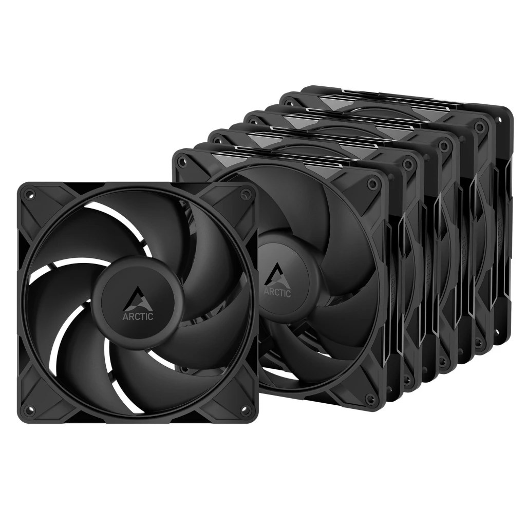 ARCTIC P14 Pro PST Arvuti korpus Ventilaator 14 cm Must 5 tk