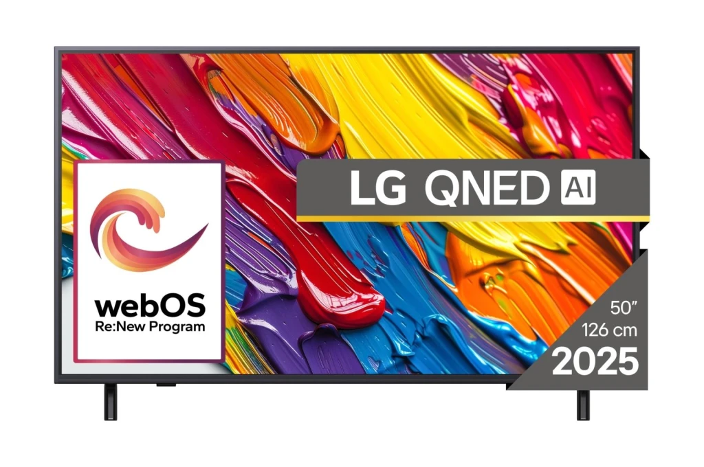 LG QNED 50QNED82A3B teler 127 cm (50") 4K Ultra HD Nutiteleri funktsioon WiFi Must