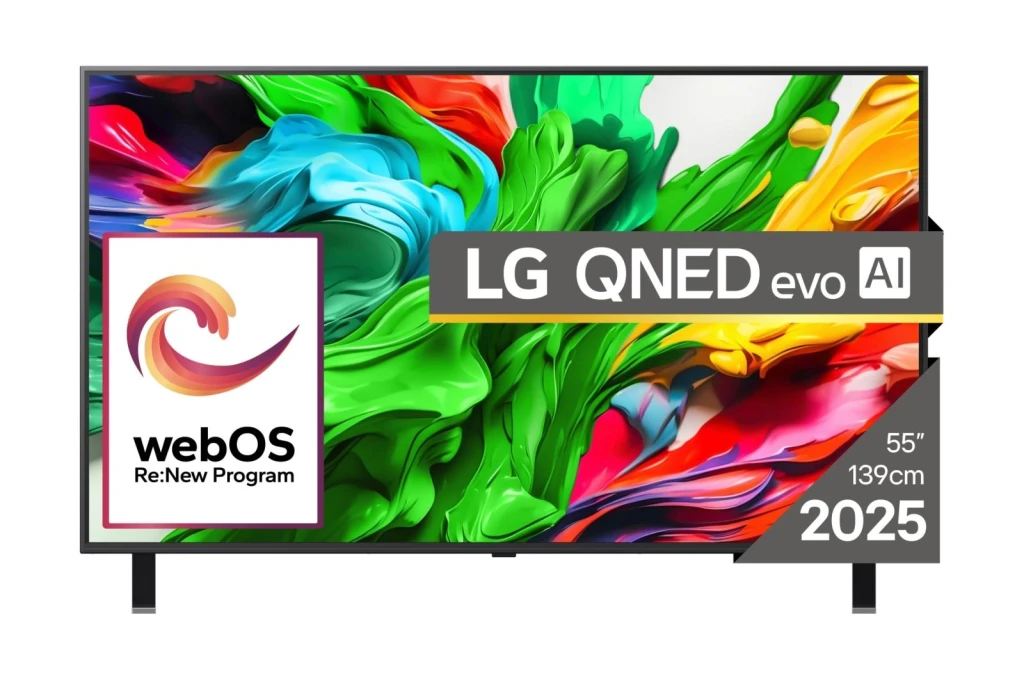 LG QNED AI 55QNED85A3C teler 139,7 cm (55") 4K Ultra HD Nutiteleri funktsioon WiFi Must