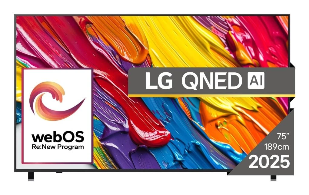 LG QNED AI 75QNED84A3C teler 190,5 cm (75") 4K Ultra HD Nutiteleri funktsioon WiFi Must