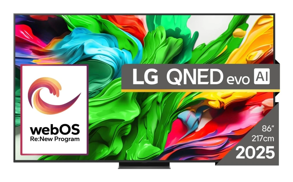 LG QNED 86QNED86A3A teler 2,18 m (86") 4K Ultra HD Nutiteleri funktsioon WiFi Must