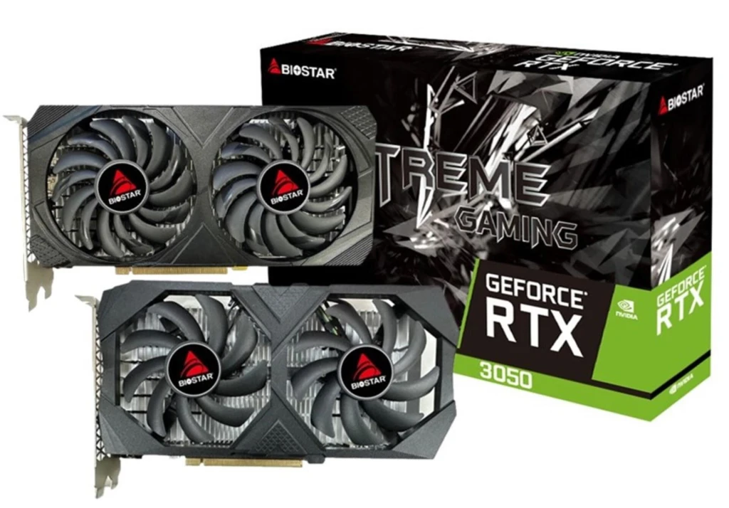 Graphics Card|BIOSTAR|NVIDIA|GeForce RTX 3050|1042 MHz|6 GB|GDDR6|96 bit|VN3516RF68