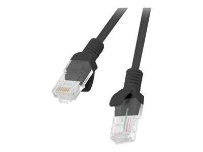 Lanberg Patchcord CAT.6 UTP fluke passed | PCU6-10CC-0025-BK | 0.25 m