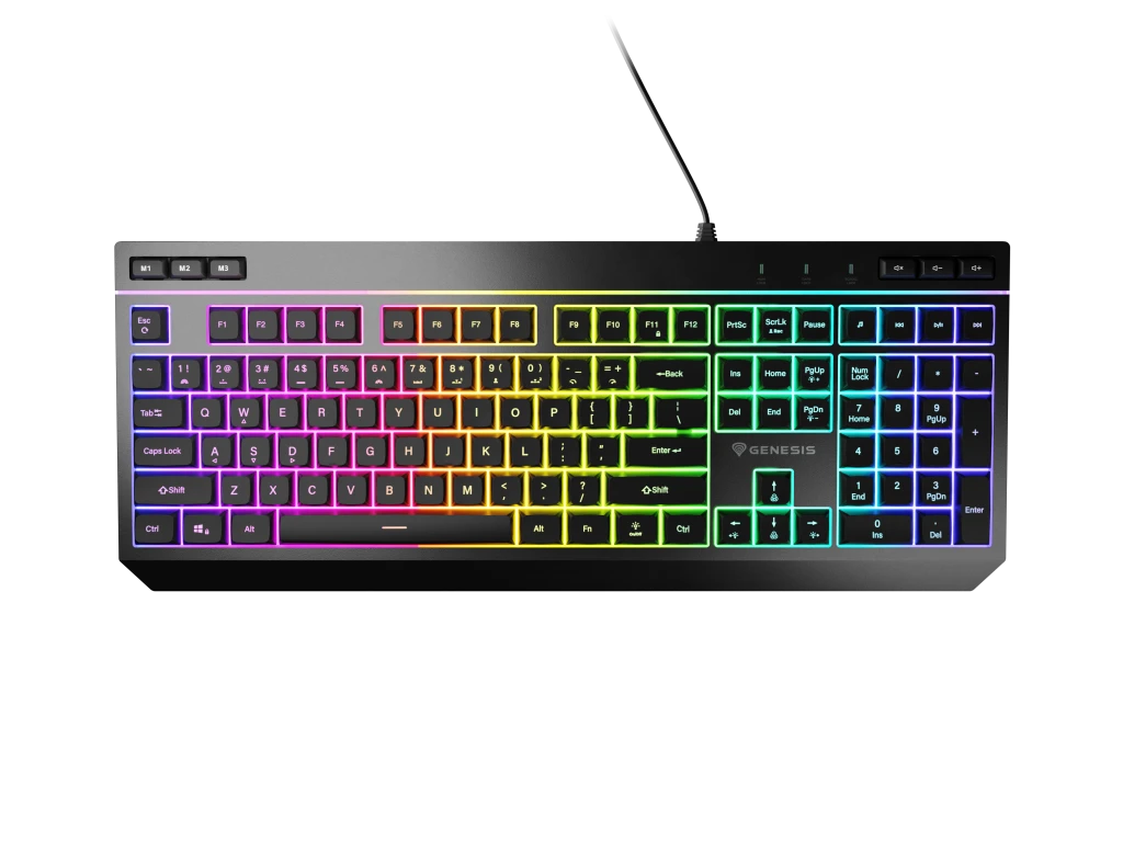 Genesis Rhod 530 | Mechanical Gaming Keyboard | Wired | US | Black | USB Type-A