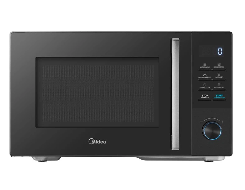 Midea Microwave oven | MMO-AG25VB(BK) | Free standing | 25 L | 900 W | Grill | Black