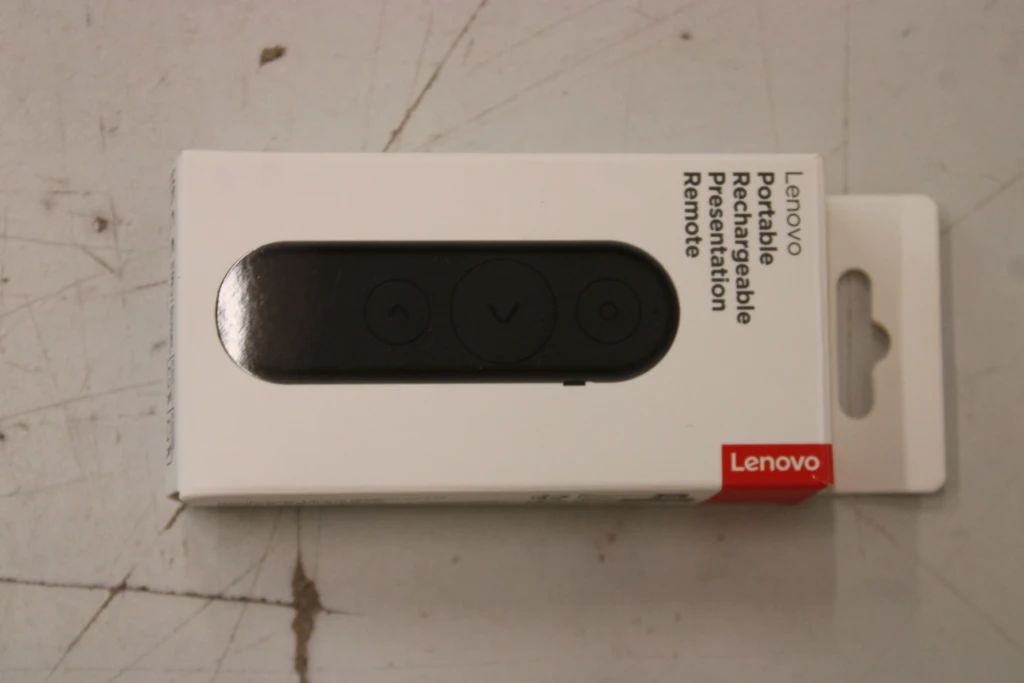 Lenovo Portable Rechargeable Presentation Remote | DEMO | Black