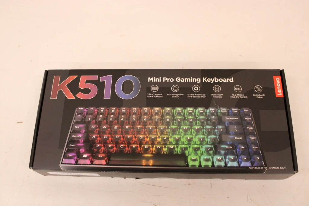 SALE OUT. Lenovo Accessories Legion K510 Mini Pro Gaming Keyboard (US English) | Lenovo Legion K510 Mini Pro | Gaming Keyboard | Wired | US English | DEMO