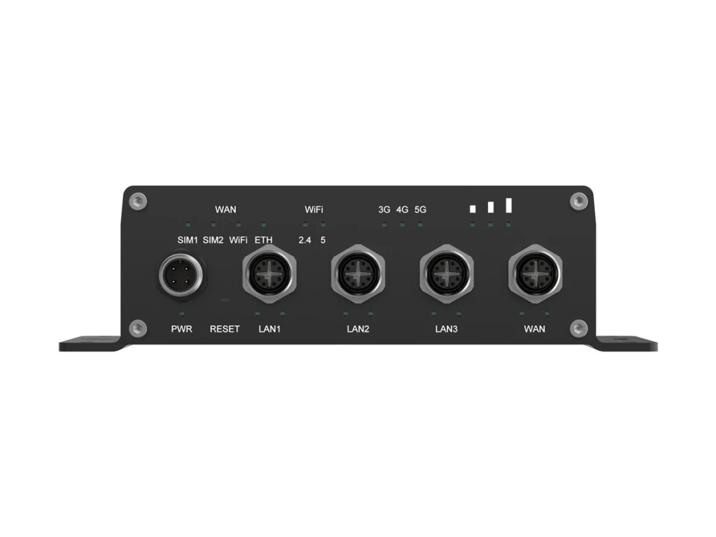 Teltonika 5G Router for Transportation | ATRM50 | 802.11ac | 10/100/1000 Mbit/s | Ethernet LAN (RJ-45) ports 3 | Mesh Support Yes | MU-MiMO Yes | 5G | Antenna type 4 x SMA for Mobile, 2 x RP-SMA for Wi-Fi, 1 x SMA for GNNS