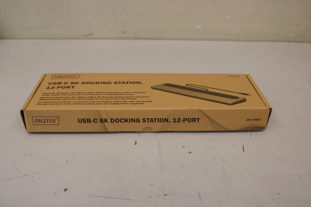 SALE OUT. DIGITUS USB-C 8K docking station, 12-port | Digitus USB-C 8K docking station, 12-port | DA-70919 | Ethernet LAN (RJ-45) ports 1 | HDMI ports quantity 2 | Warranty 24 month(s) | DEMO