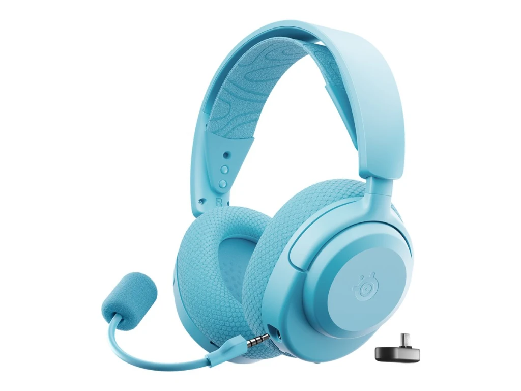 SteelSeries Gaming Headset | Arctis Nova 3XW | Bluetooth | Over-Ear | Microphone | Noise canceling | Wireless | Aqua