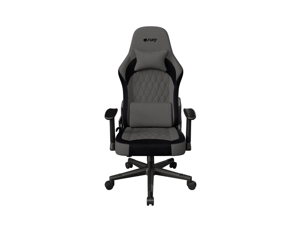 Fury Fabric, Nylon, Wood, Metal | Gaming Chair | Shinai S8 | Gray
