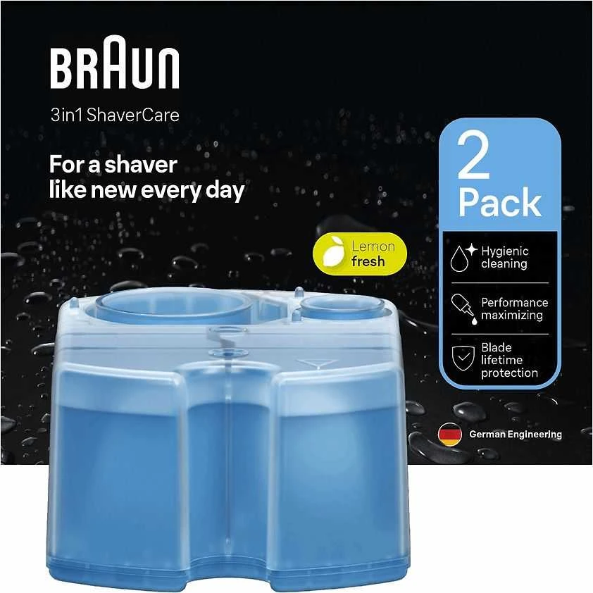 Braun Clean and Renew Cartridge for Clean and Charge stations, 2 pcs