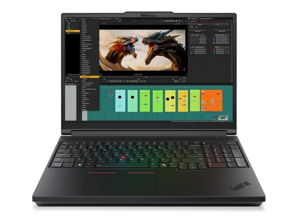 Lenovo ThinkPad P16 G3 | Black | 16 " | IPS | WUXGA | 1920 x 1200 pixels | Anti-glare | Intel Core Ultra 7 | 265HX | 64 (2x32) GB | SODIMM DDR5 | Solid-state drive capacity 1000 GB | NVIDIA RTX PRO 2000 Blackwell Generation | GDDR7 | 8 GB | Windows 11 Pro | 802.11be | Bluetooth version 5.4 | Keyboard language English | Keyboard backlit | Warranty 3