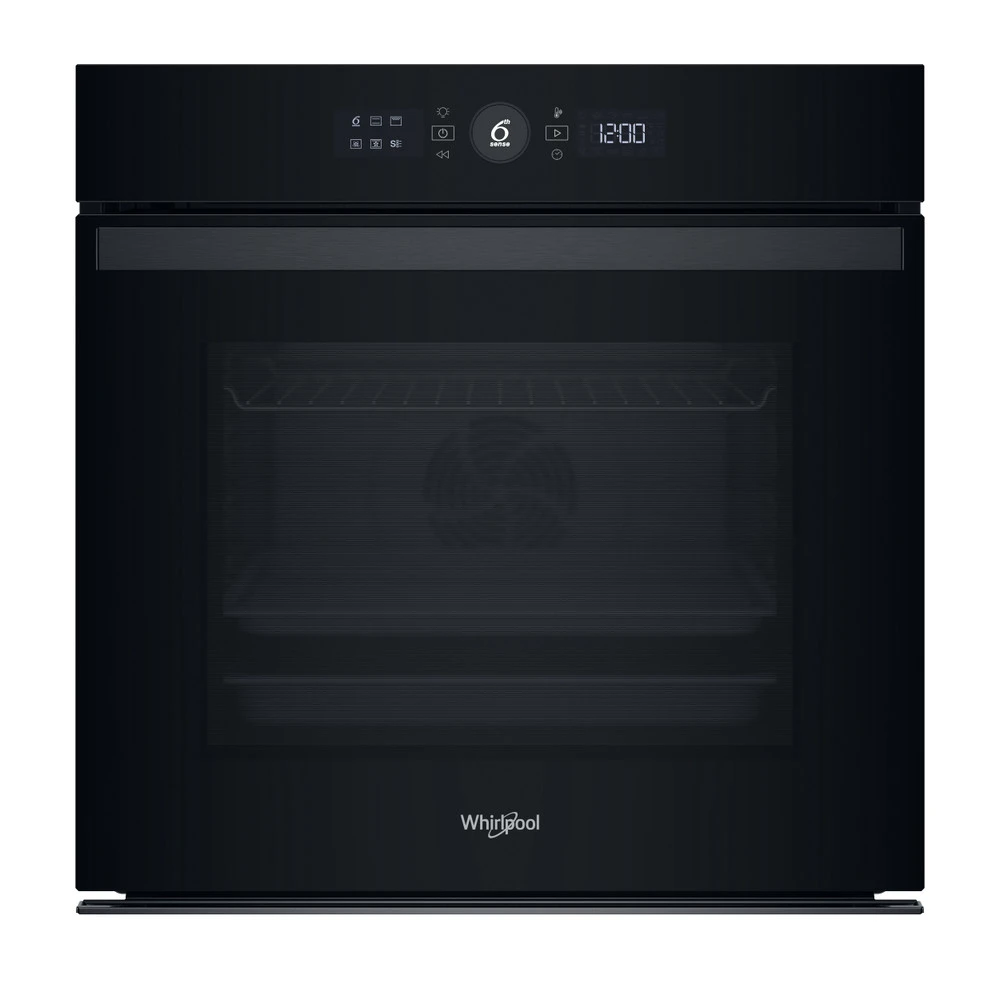 Whirlpool Oven | WOI4S8PM0SBA | 73 L | Electric | Pyrolytic/Hydrolytic | Electronic | Steam function | Height 59.7 cm | Width 59.5 cm | Black