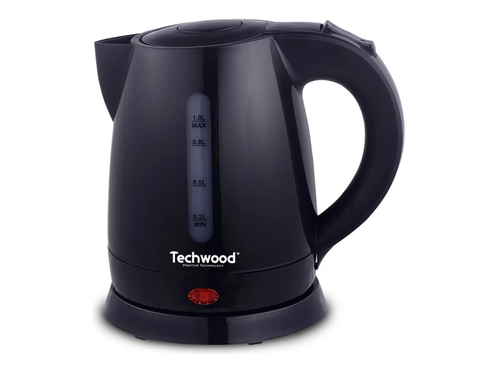 Techwood | Kettle | TB-1056 | Electric | 1600 W | 1 L | 360° rotational base | Black