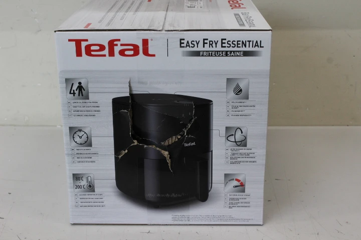 SALE OUT. Tefal EY130815 Essential Fryer, 3.5 L, Black | TEFAL Fryer | Essential EY130815 | Power 1400 W | Capacity 3.5 L | Black | DAMAGED PACKAGING, SCRATCHES ON BACK